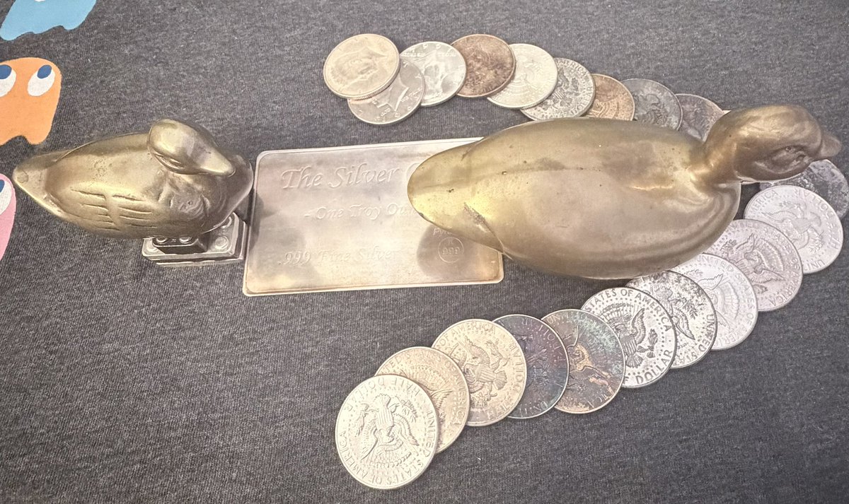 Happy Saturday “get yer ducks in a row!”
Buy physical Silver!