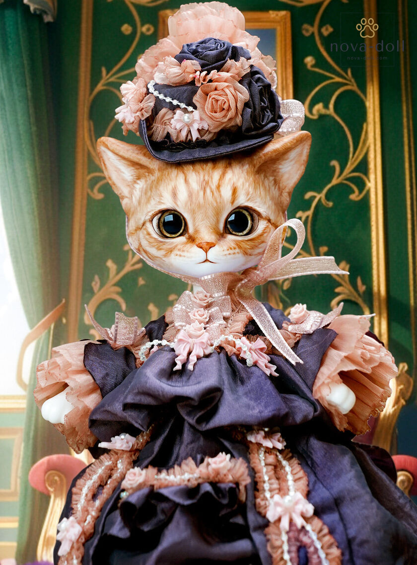 明日締切】DOLK×nova-doll 世界に1匹の猫ドールをお届けする カスタム