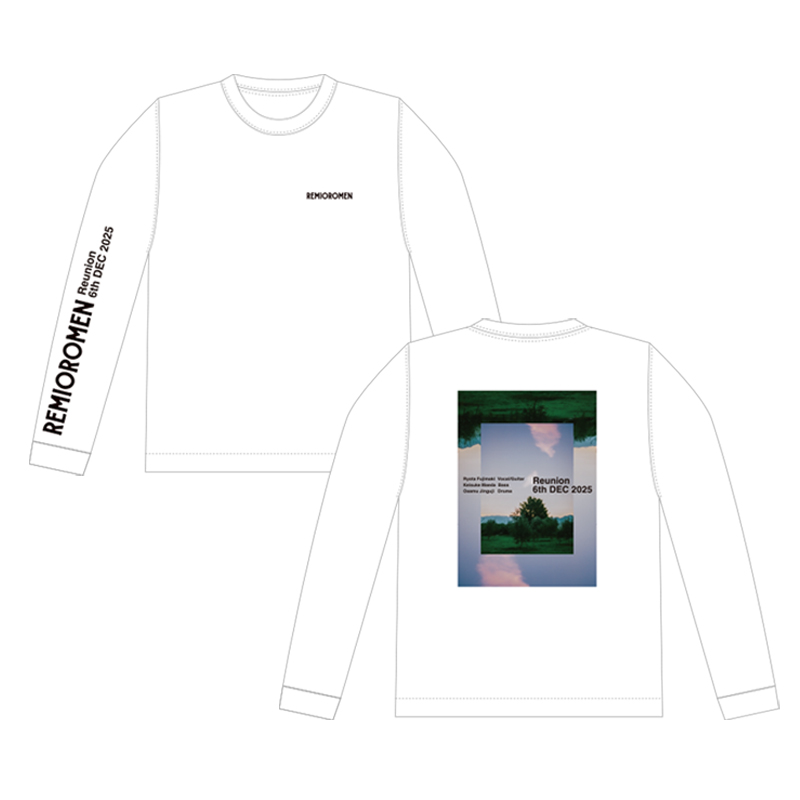 📣グッズ受付開始✨】 #レミオロメン ロングスリーブTシャツの注文受付