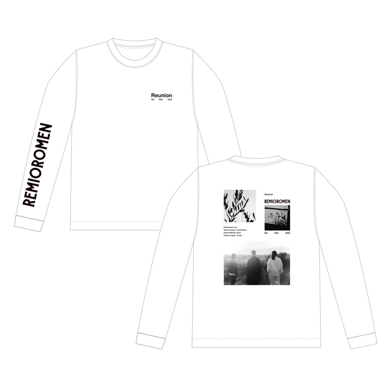 📣グッズ受付開始✨】 #レミオロメン ロングスリーブTシャツの注文受付