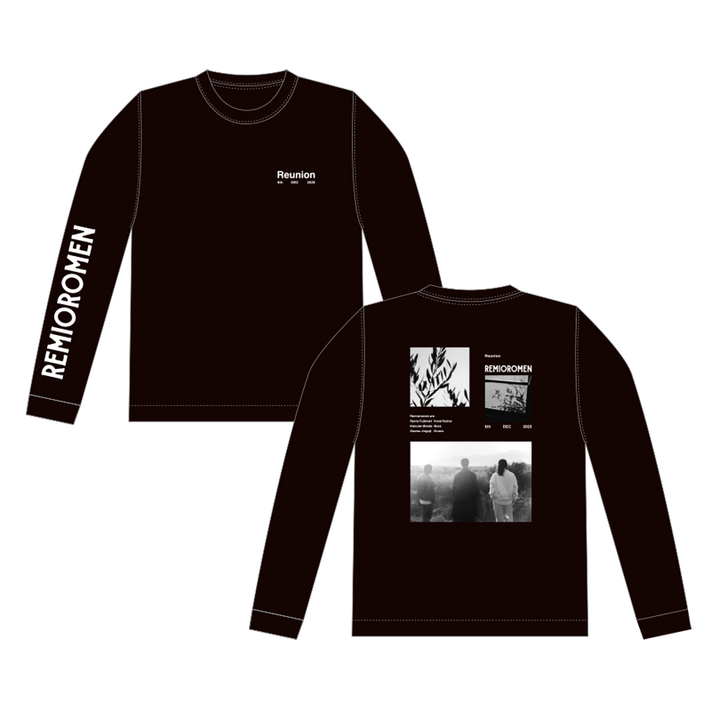 📣グッズ受付開始✨】 #レミオロメン ロングスリーブTシャツの注文受付