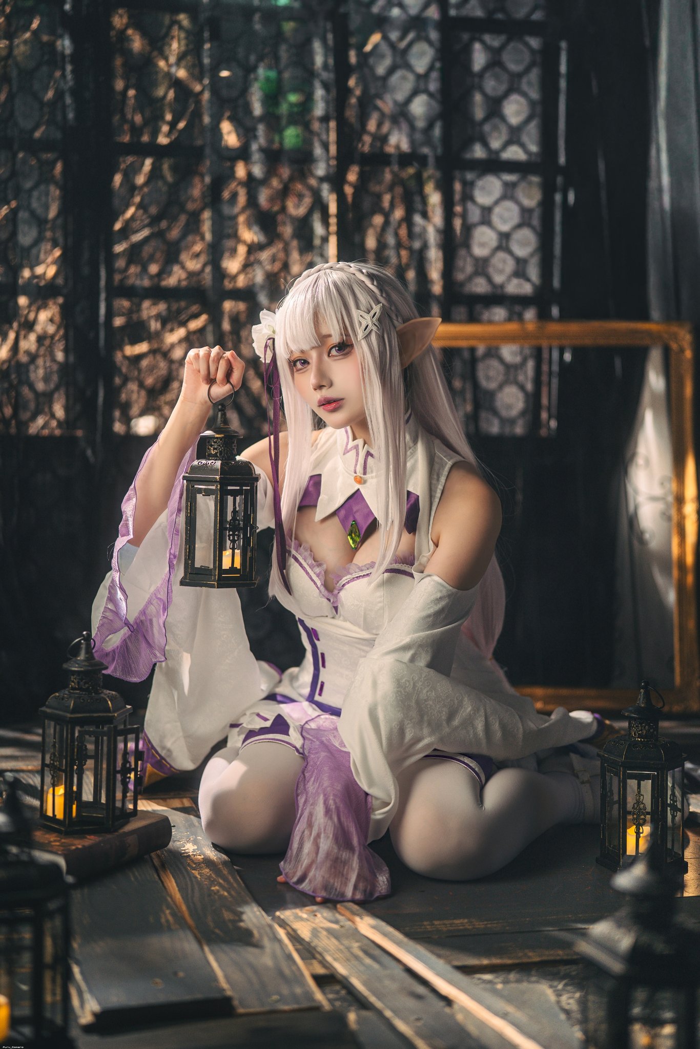 Cosplay Emilia Re:Zero