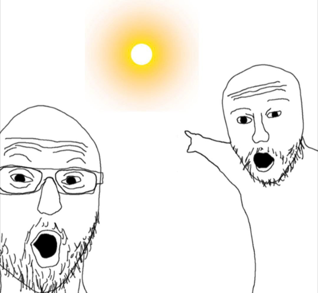 Я: та мене вже нічим не здивуєш
Теж я, коли в Києві нарешті з'яивлось сонце: