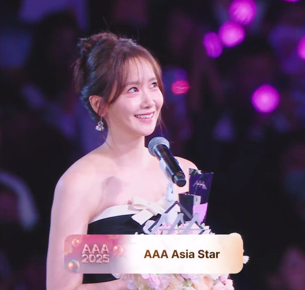 251206 | Yoona ha vinto due premi agli Asia Artist Awards 2025.   😍🥳
 
- Asia Star Award 🏆
- Best Artist Award (Actress)  🏆

#LimYoonA #임윤아 #YoonA #윤아 #SNSD #GirlsGeneration #소녀시대 #AAA2025 #AAA2025_KAOHSIUNG #AsiaArtistAwards2025