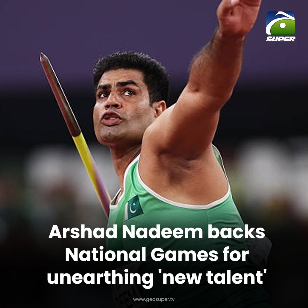 geosupertv's tweet image. Olympian pins high hopes on National Games! 🤞

Read More: geosuper.tv/latest/51280-a…

#ArshadNadeem #NationalGames