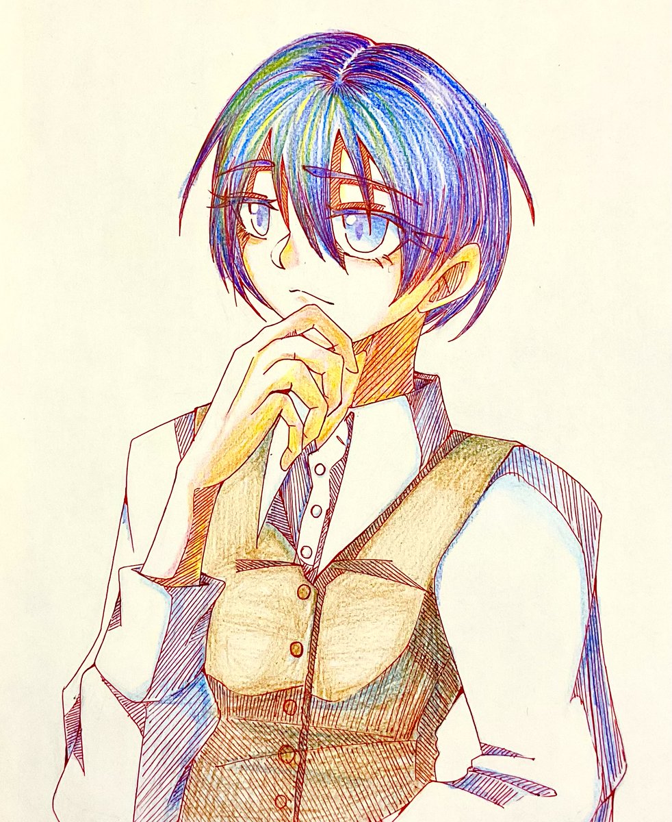 完成しました!
相変わらず手が気持ち悪い…
#アナログイラスト
#絵柄が好みっていう人にフォロ...