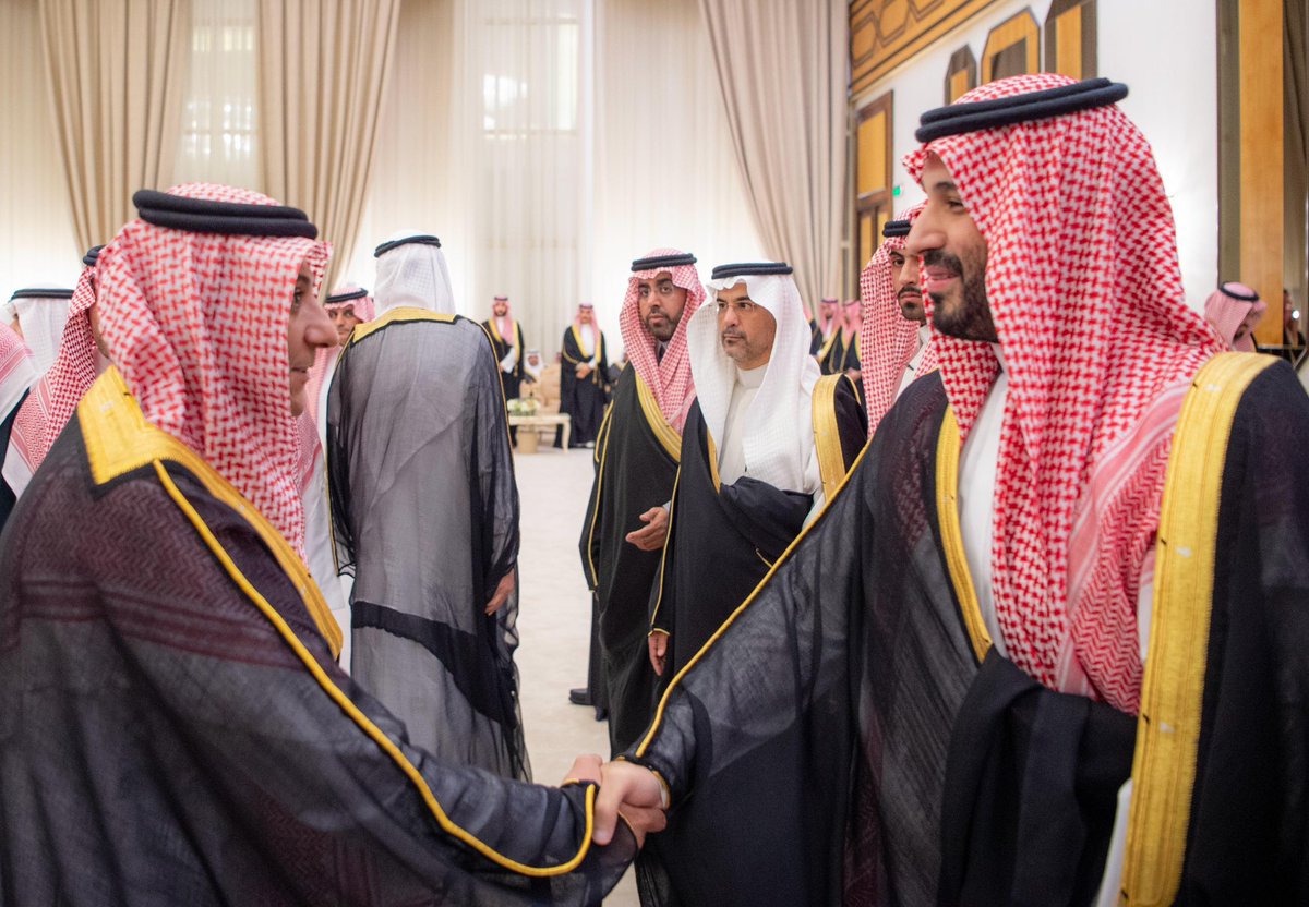 تشرفت بالسلام على سمو سيدي #ولي_العهد_الأمير_محمد_بن_سلمان