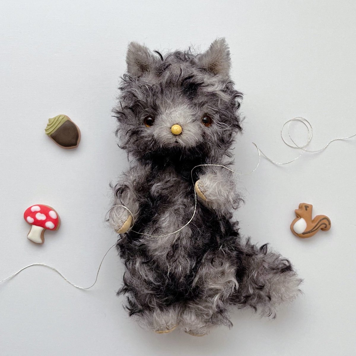 猫　テディベア　アーティスト　作家様　エードット　A. ぬいぐるみ A.(エードット) (@adot_asa) / Posts / X