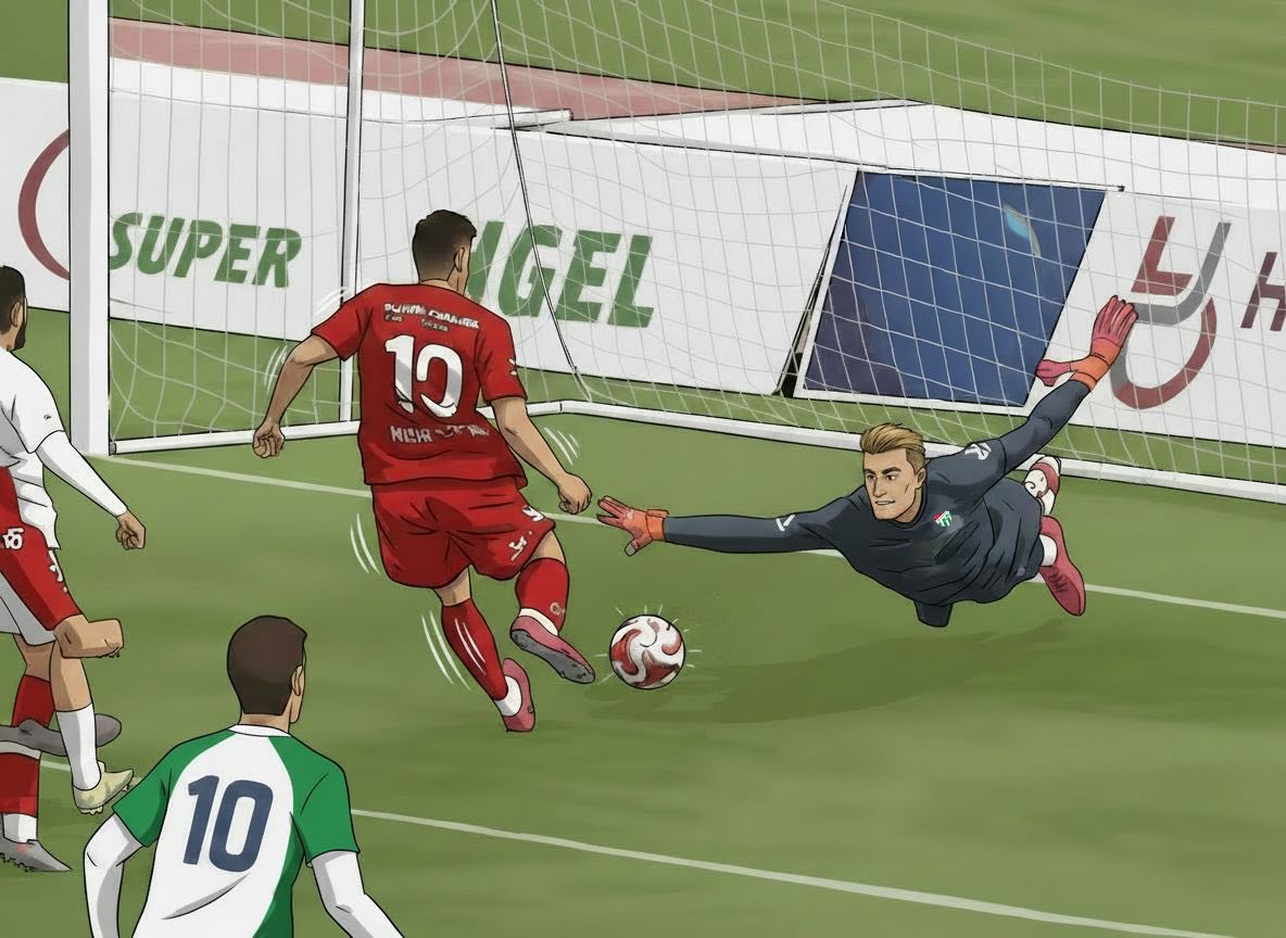 Eee biz boşuna mı buradayız babayiğit ? 🧤🥅

Kalecimiz Kerem Matışlı’ya maç sırasında yaşadığı sakatlık nedeniyle geçmiş olsun dileklerimizi iletiyor, karşılaşma boyunca sergilediği performans için kendisini tebrik ediyoruz. Sakatlığının ciddi olmamasını temenni eder, en kısa