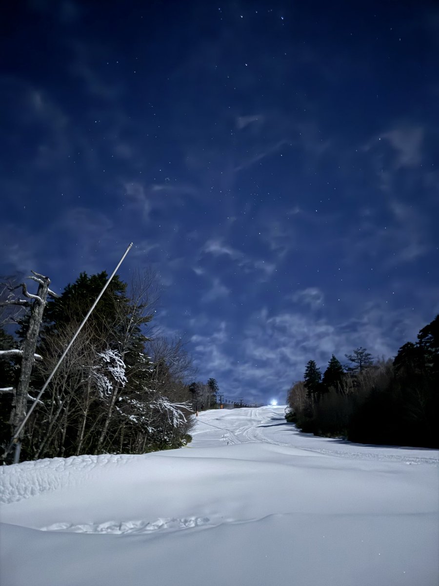今宵も始まりました❄️