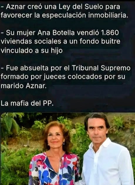 Entérate, fachapobre ignorante..Los inmigrantes no te quitan la casa cuando sales a comprar el pan..Te la quitan los Fascistas desde sus despachos.. Éstos mafiosos fueron los que empezaron👇👇