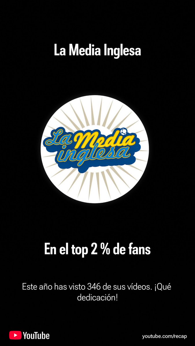 Descubrir este canal fue lo mejor que me pudo pasar en youtube, gracias por tanto.
<a href="/LaMediaInglesa/">La Media Inglesa</a>