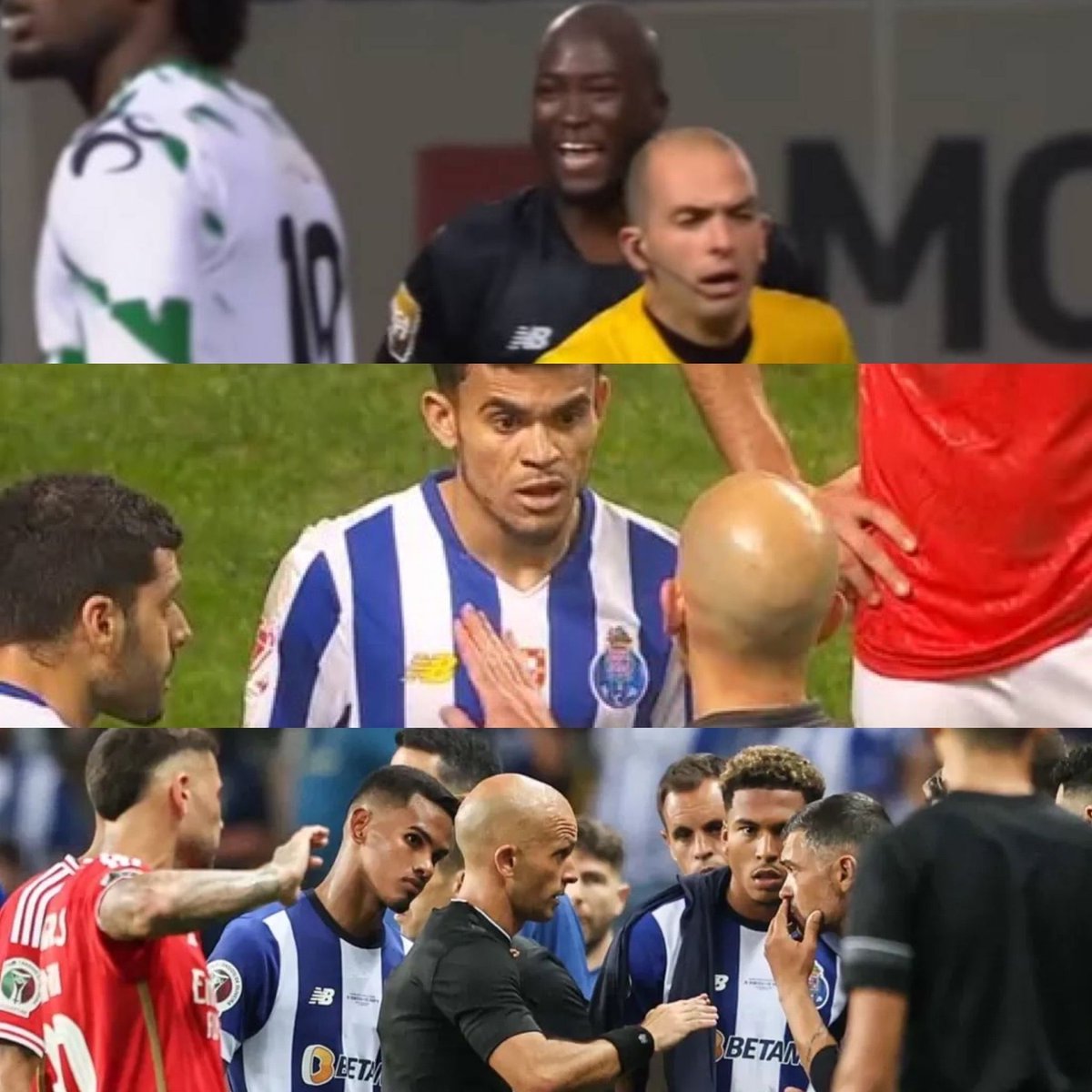 🚫 Amanhã é estritamente proibido: 

- Levar com o Luís Godinho a correr de costas.

- Rematar à baliza. 

- Ser treinador do FC Porto. 

As três situações podem levar a expulsão. 

Talvez seja “O preço que se paga por ser verdadeiro, sério e honesto”.