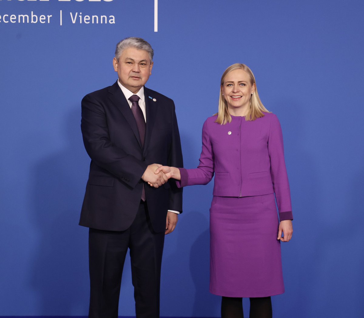 Here is the factsheet summarizing the key outcomes of 🇰🇿 FM Yermek Kosherbayev’s multi-day working visit to Brussels, Bern and Vienna on Dec. 1-5, including co-chairing the 22nd Kazakhstan-EU Cooperation Council &amp; participation in the 32nd OSCE Ministerial Council.

Throughout