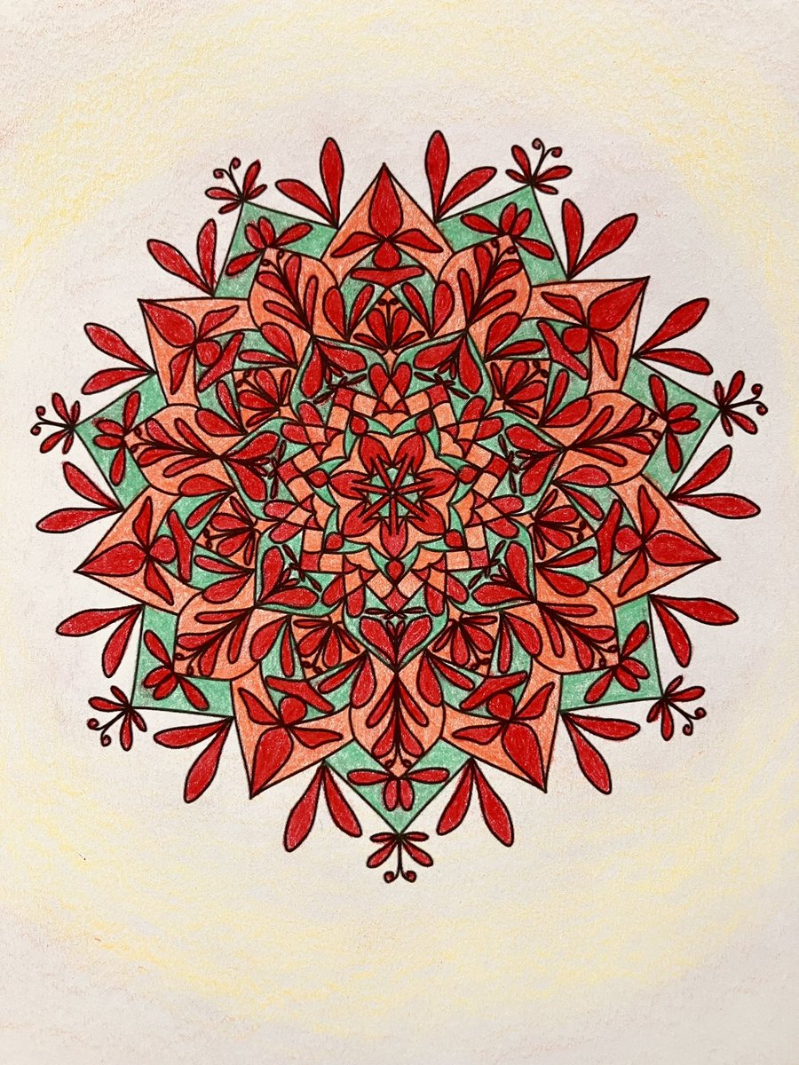 supu515's tweet photo. 赤いマンダラ塗り絵
#art #artworks #supu #mandala https://t.co/RIeDW9qgyx