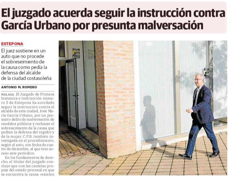 ❌❌Esperando que <a href="/CarolinaEspanaR/">Carolina España</a> Patricia <a href="/Navarro_PP/">Patricia Navarro</a> y <a href="/margadcm/">Marga</a> den las explicaciones que tanto exigen para los demás

¿Un concejal de Coín detenido por blanquear dinero de la prostitución y el alcalde de Estepona acusado de malversación no las merecen?👇

#SilencioCómplice