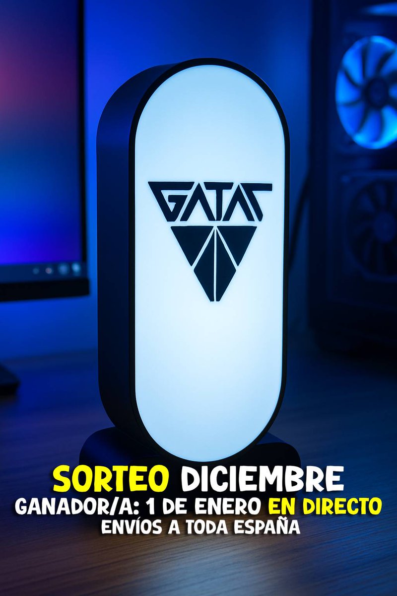 🎁#SORTEO del mes #StarCitizen : Lámpara LED de GATAC. 
Para participar:  
👉Sígueme en X, Youtube y Twitch (links en comentario fijado). 
👉Comenta qué fabricante te gustaría para la lámpara del mes que viene.
👉RT + LIKE  a este post.