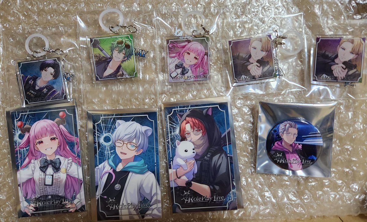 ストグラ RPL ロールプレイライブ　小峯れい ストグラ RPL ロールプレイライブ 特典 ステッカー アンブレラマーカー