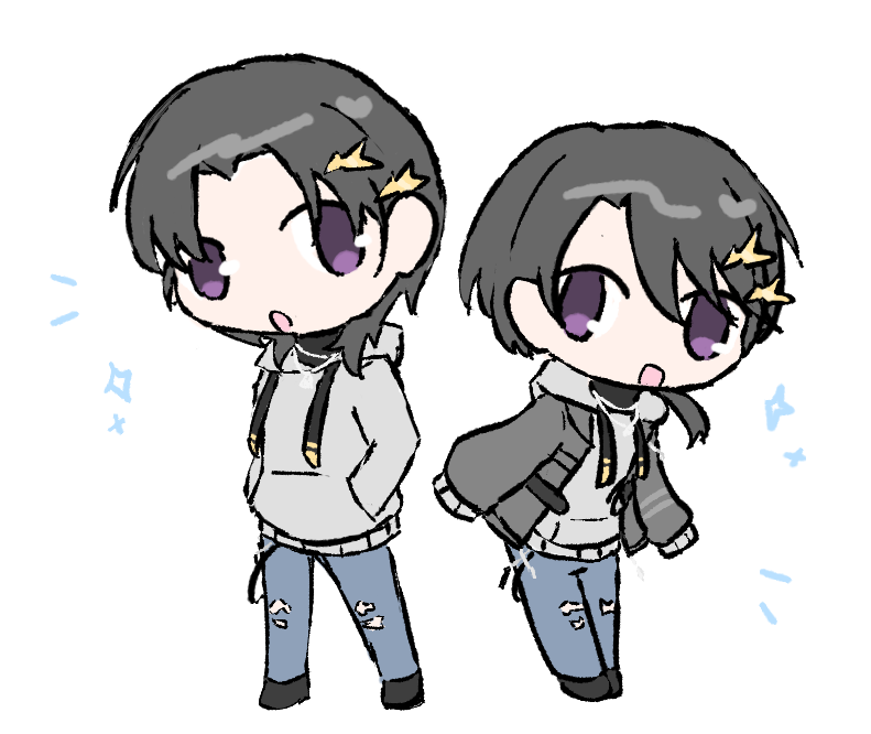 gummi_nya's tweet photo. 🩵
 #イヅル描いたぞ https://t.co/L6ly02ZPzP