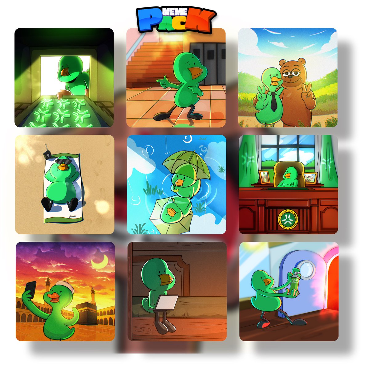 Abstract Artist tweet media