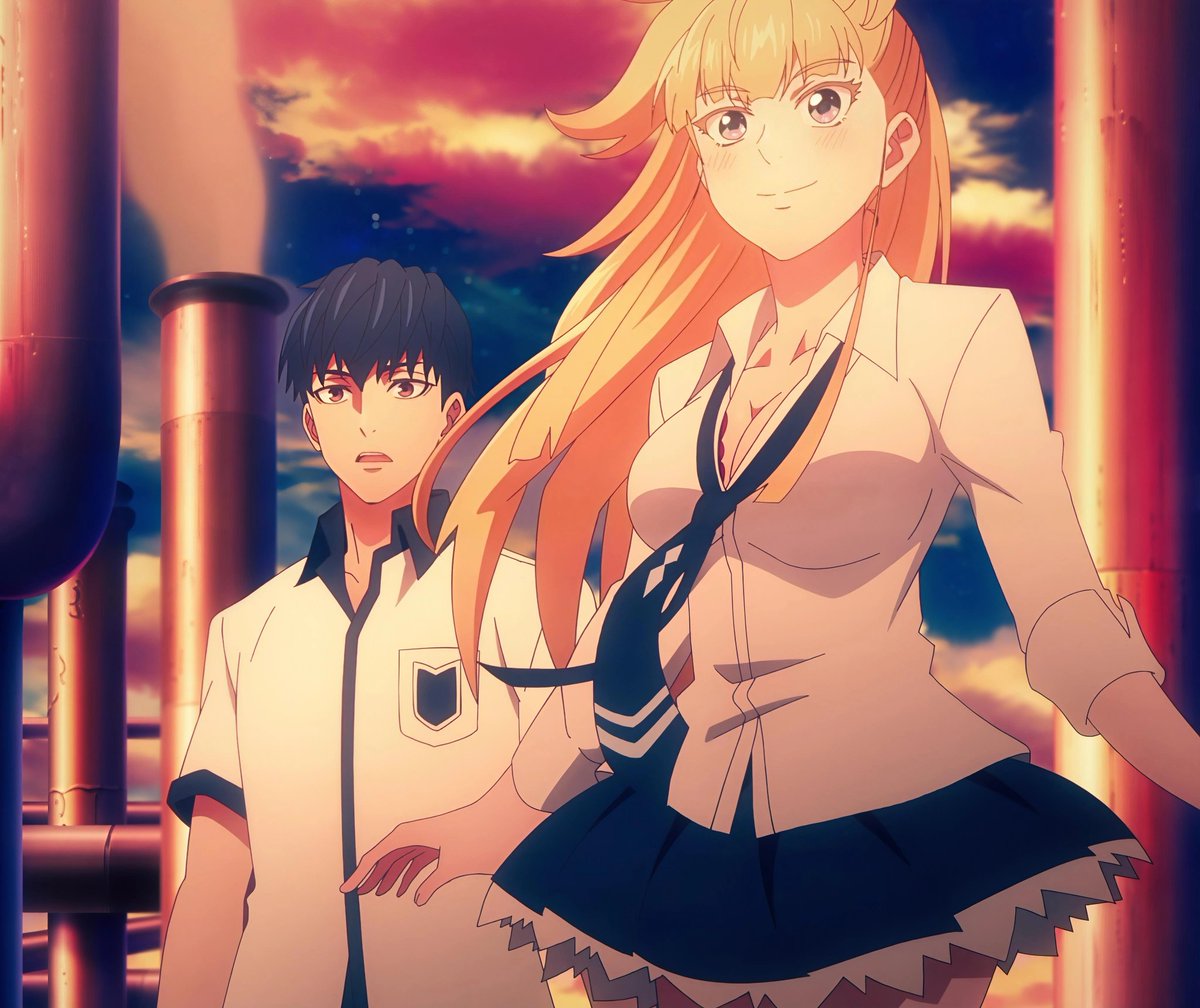 Rixi0303's tweet image. Satou &amp;amp; Krystal have been looking for the right time &amp;amp; place to spend a quiet night together (y'know what), just the two of them, without anyone interrupting 🌹

#結婚指輪物語 #weddingrings