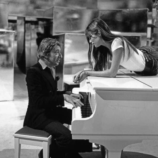 Jane Birkin et Serge Gainsbourg, 1977