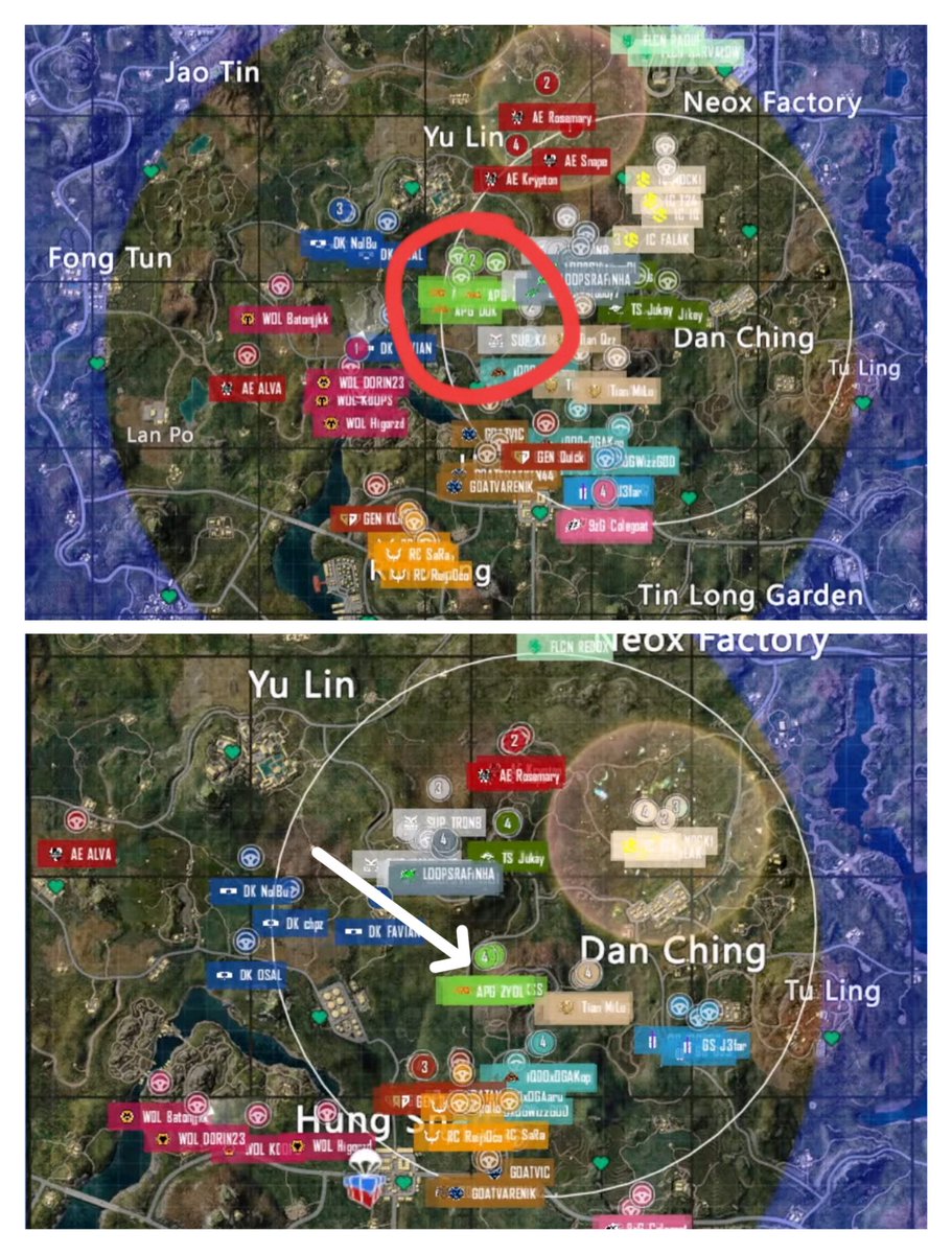 astrx05's tweet photo. PMGC Green Group Day 1 
APG Rotations 
6 Matches 90 Points https://t.co/5USQIXitk1