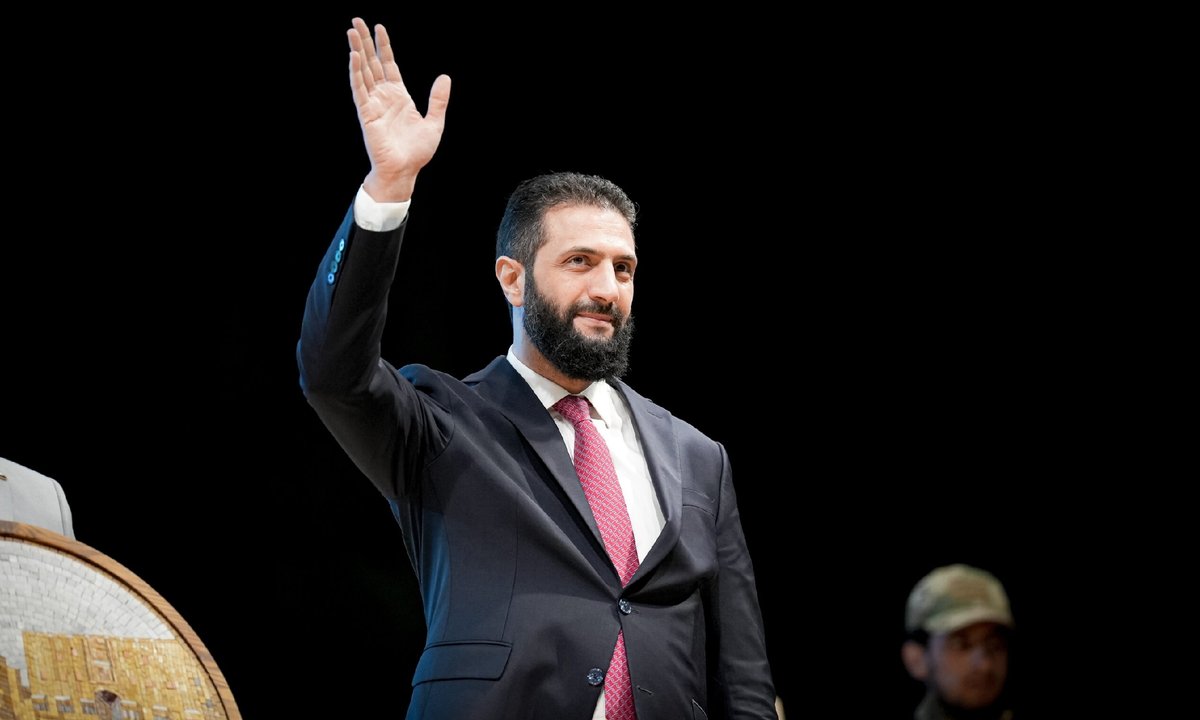 clashreport's tweet image. Syrian President Ahmed al-Sharaa:

We are not ready at this time to hold elections, yet we went ahead with elections suitable for the transitional phase.

In five years we will go to elections, and one of those years has already passed.