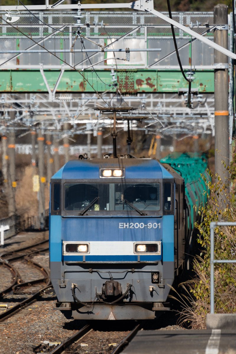 2025年12月6日 中央西線貨物 8084レ EH200 901号機 タキ 返空 狙ってた