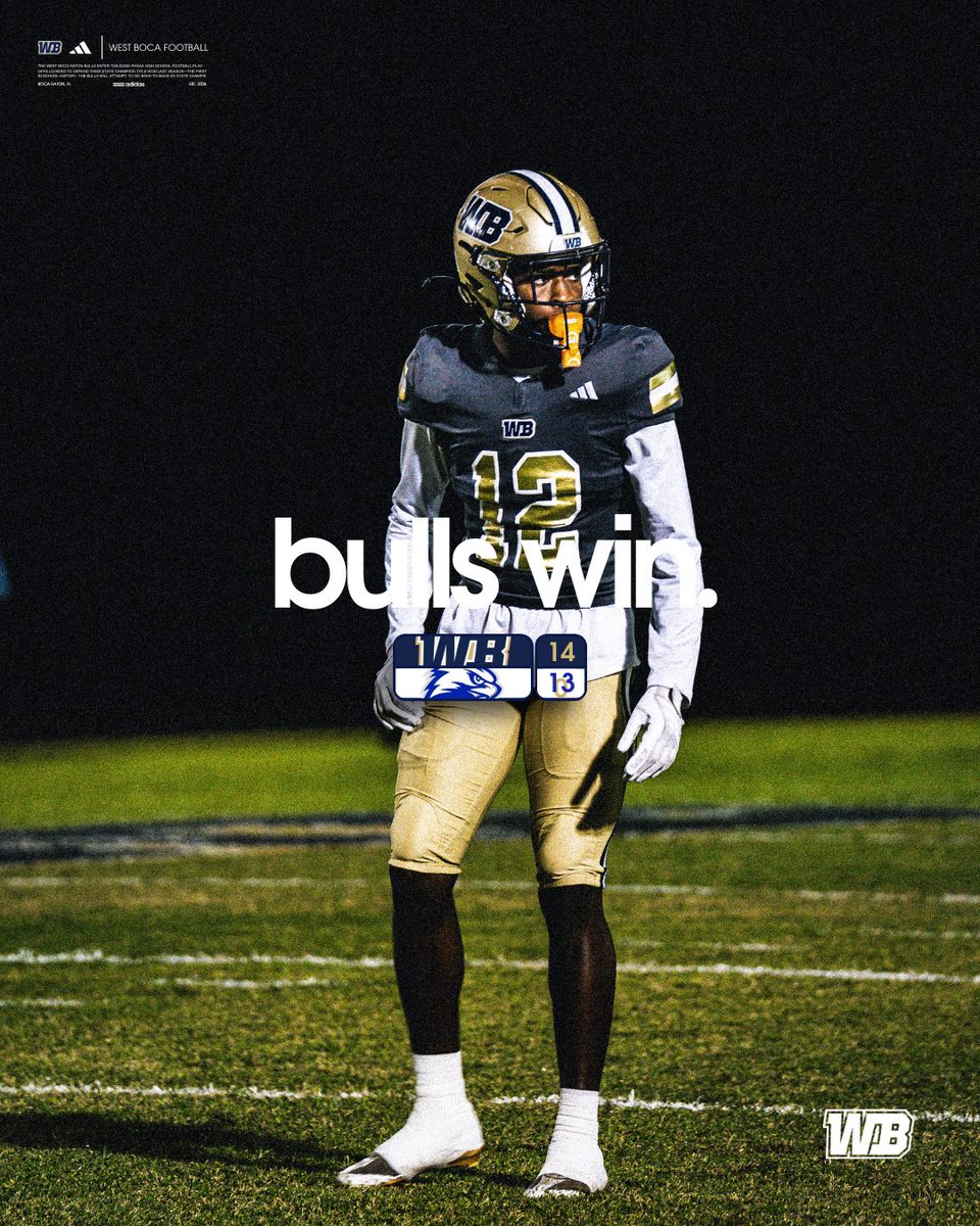 West Boca Raton Football tweet media