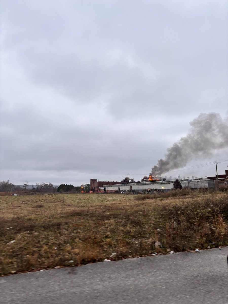 <a href="/abc3340/">ABC 33/40 News</a> the old #Goodyear in #Gadsden is on #fire
