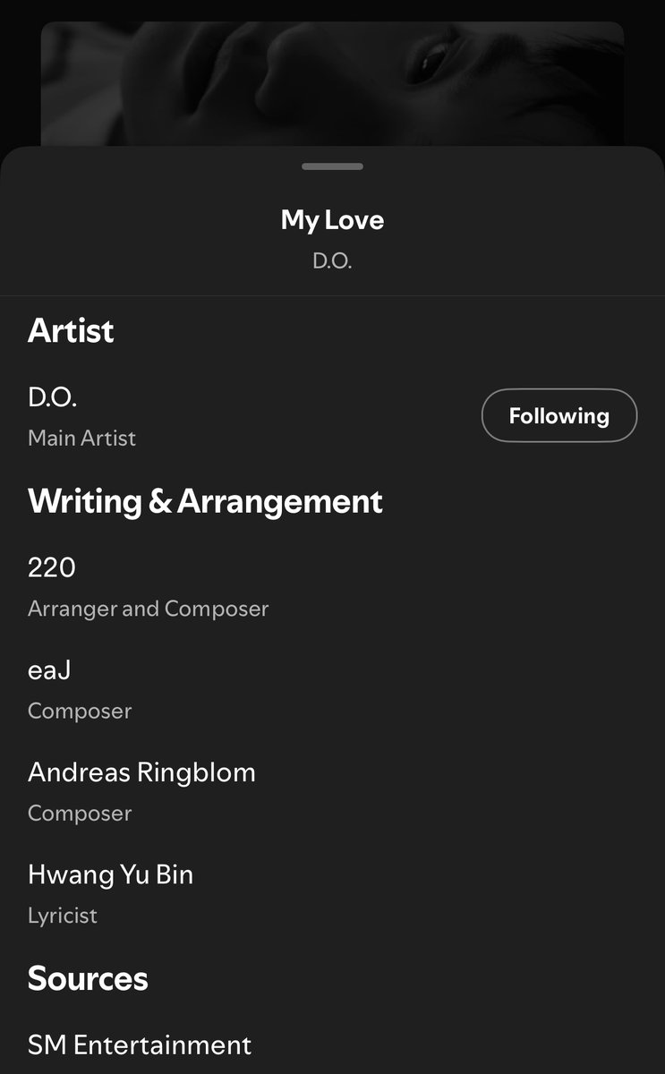 uwillknov's tweet image. My Love - D.O, composer by @eaJPark for the first time performing live by DOH KYUNGSOO! What a lovely voice
