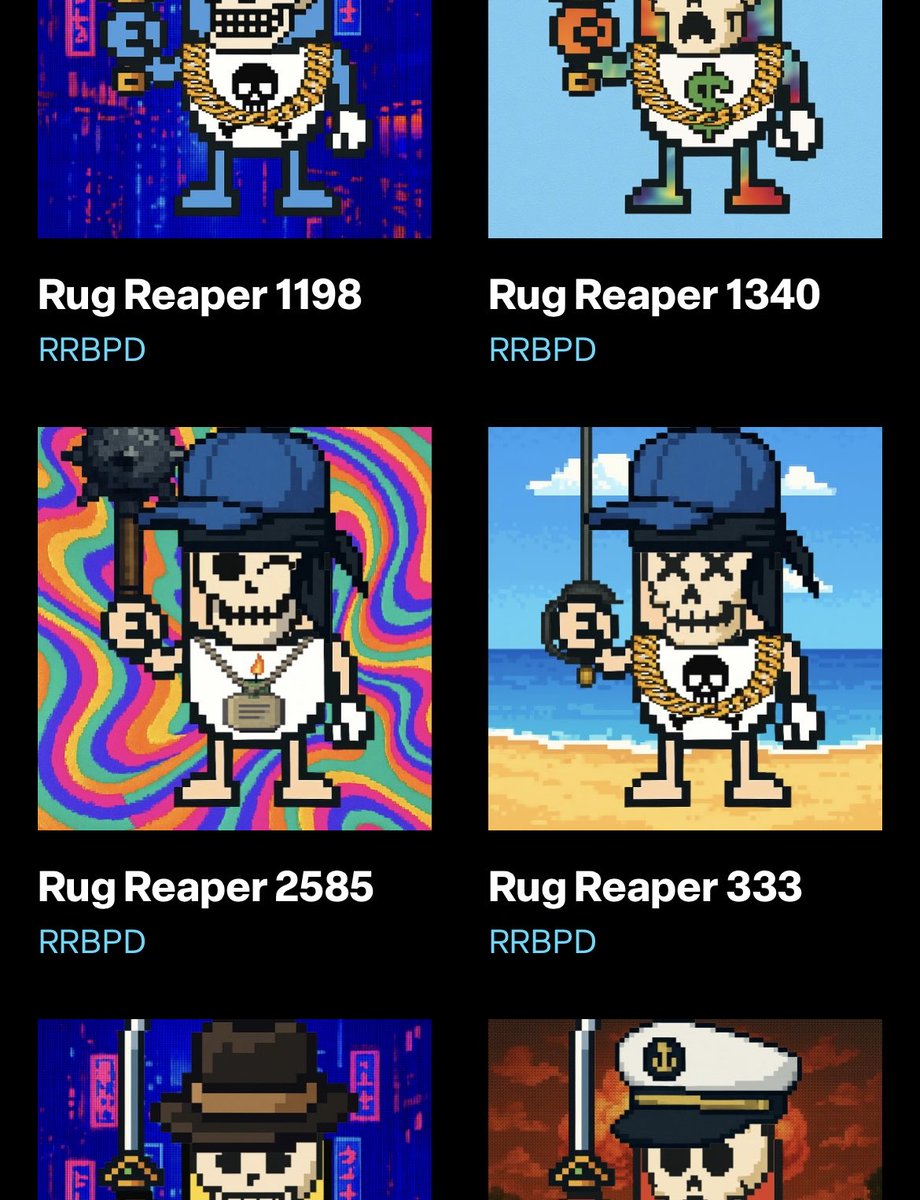 Gm! Everyone make sure you get your Rug Reapers! And your $PUMPDEATH.  
The more the army grows the more the chart grows!