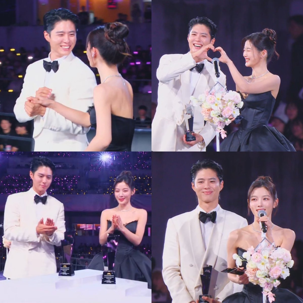 Park Bo Gum and Kim Yoo Jung won the "AAA 10 Legendary Couple Award." The two starred in the drama "Love in the Moonlight."

#LoveInTheMoonlight #ParkBoGum #KimYooJung #AAA2025_KAOHSIUNG