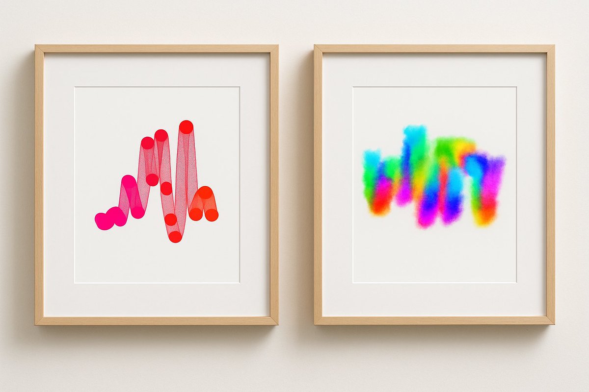 meebithood's tweet image. Thrilled with my latest acquisition. Probably one of the finest Slinkys in the entire Chromie Squiggle collection from @artblocks_io 
It pairs seamlessly with the phenomenal Fuzzy already in my personal collection.
Building this set has never felt better. 🔥💎