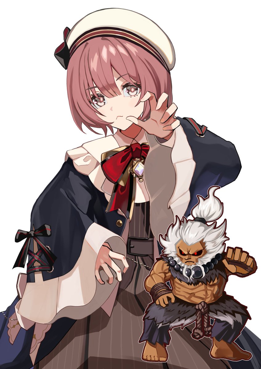 gueee_imo's tweet image. ふわふわなのにスト6めちゃ強いのギャップすぎる 
#もかnote