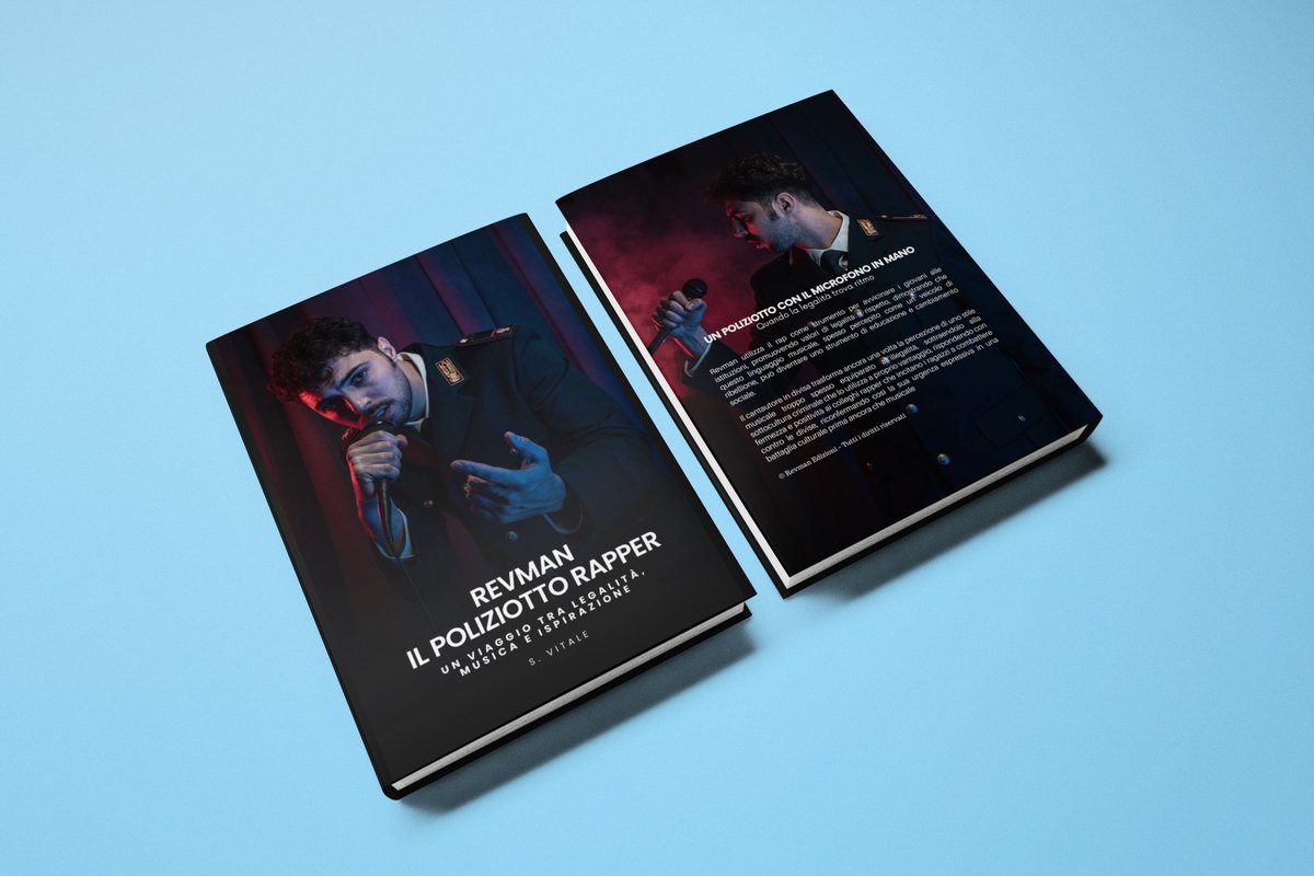 "REVMAN – Il Poliziotto Rapper" Sebastiano Vitale, agente Polizia di Stato che ha portato il rap dentro scuole, periferie e contesti educativi; uno strumento di confronto con le nuove generazioni. amzn.eu/d/6yRAz5n FB Revman.revman IG sebastianrevman revmanrapper.it
