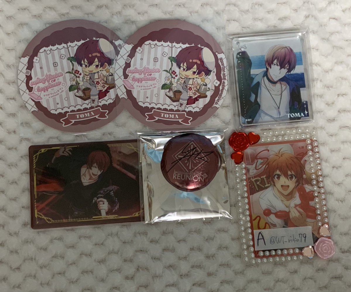 譲渡】アイナナ アイドリッシュセブン 缶バッジ コースター コロッタ