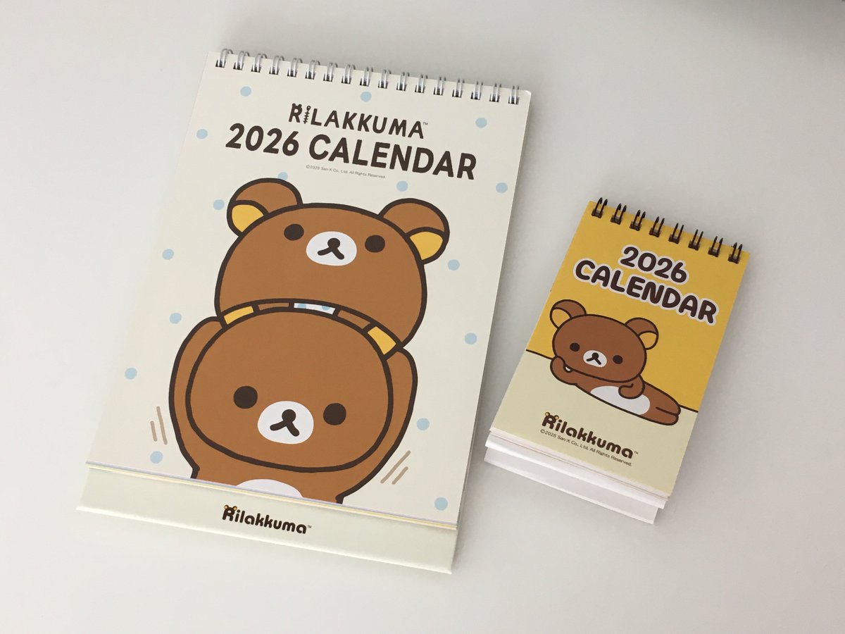 #협찬 #RT이벤트

RT추첨을 통해 2분께 리락쿠마 캘린더 2종 세트를 보내드립니다₍ᐢ ɞ̴̶̷  ̫ ɞ̴̶̷ ᐢ₎♡

덕질메이트에서 2026 리락쿠마 탁상달력과 미니달력을 받아보았는데요🥹🫶 리락쿠마 좋아하시는 분들은 새 캘린더 장만하실때 꼬옥 구매해보시길.. 리락쿠마 일러스트가 엄청 귀여워요ㅠㅠ🤍