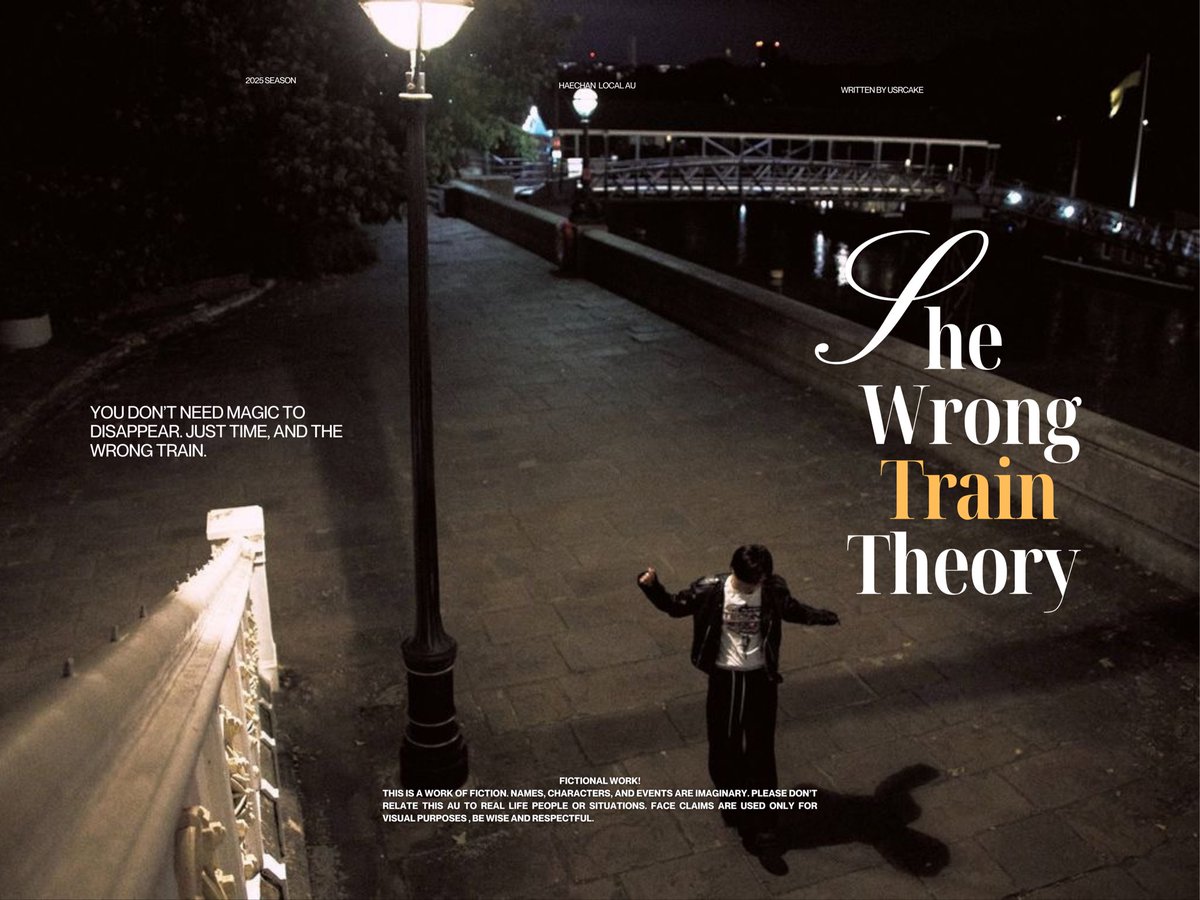 the wrong train theory 
— a haechan local au, written by usrcake.