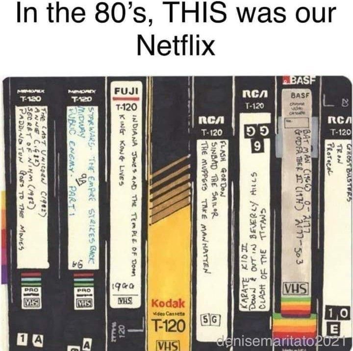 This was my Netflix.