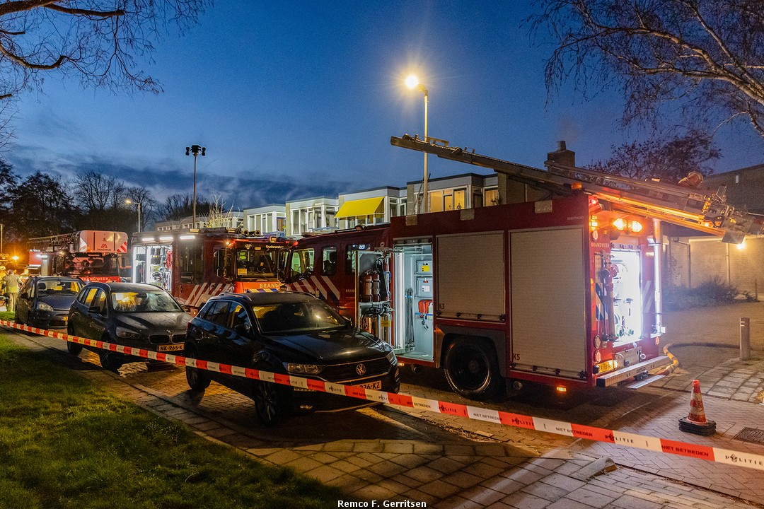 Zeer grote woningbrand in Oudewater