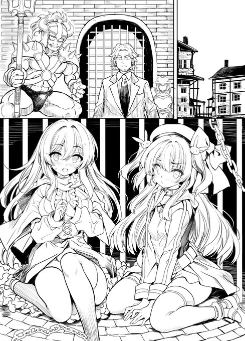 ちょっとずつ依頼原稿を進めてようやくペン入れとベタ入れが終わった!ベタ入れると漫画っぽくなるから好き(*'ω`*) 