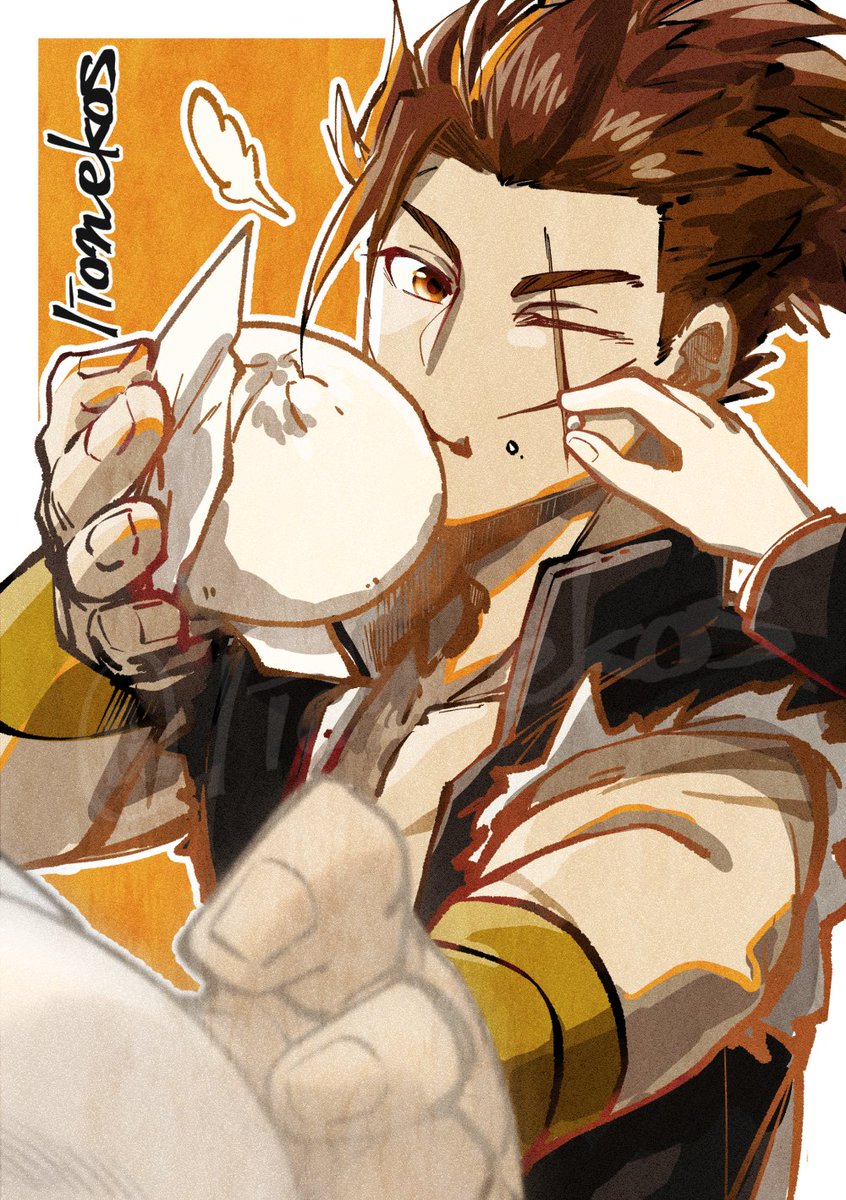 第二十四回戦国BSR版ワンドロワンライ2025
お題「肉まん」前田利家(129)
#ばさら版ワンドロワンライ
※本作品は二次創作です※