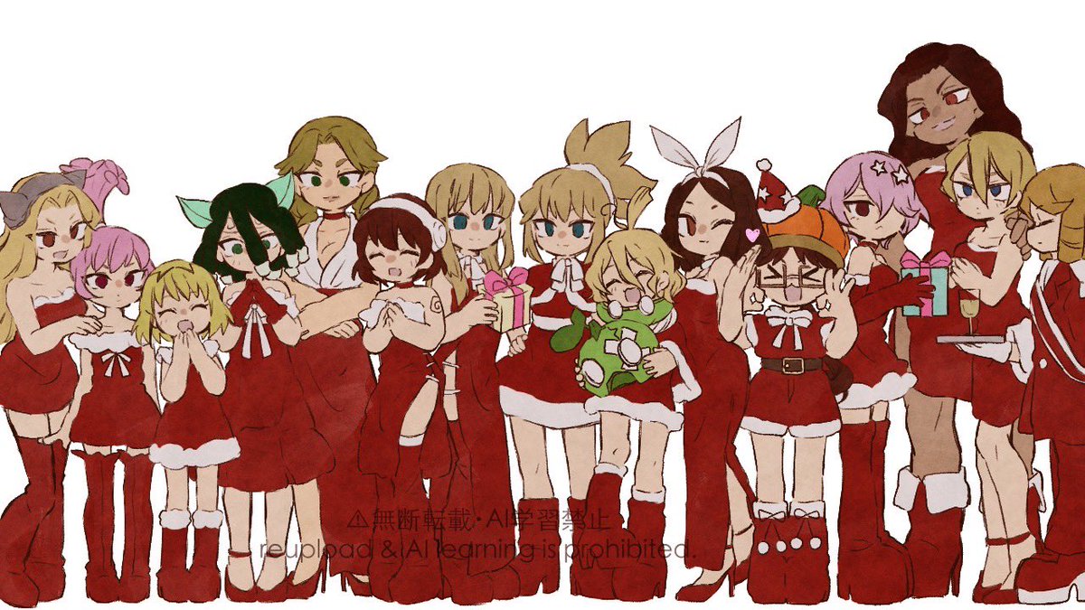 🎄 .｡.:*☆
(おなご供給待ってます)
