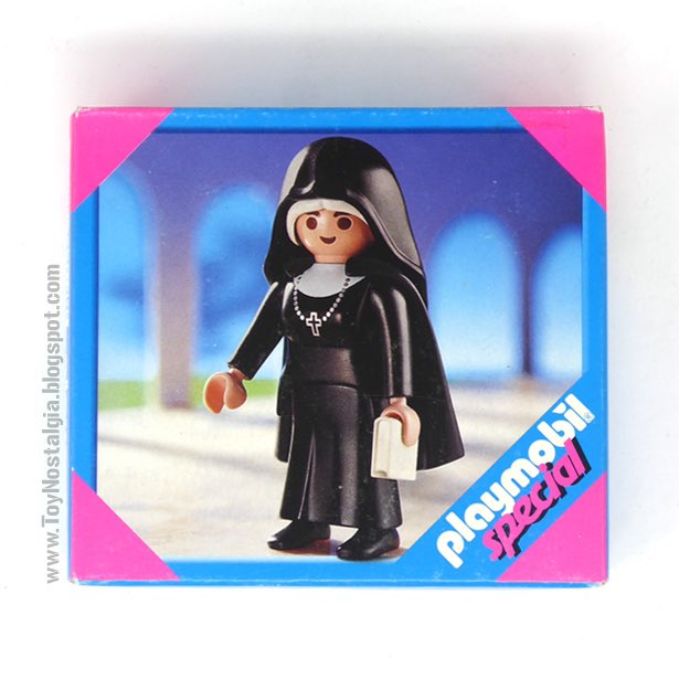 PlaymoNostalgia's tweet photo. #Playmobil SPECIAL 4631 - Monja - 2003

#playmobilspecial #vintage #playmobil #exclusive #limitededition #special #Rome #monja #hermanas #hermanitas #sœur #sor https://t.co/Ig0vGPPTEE