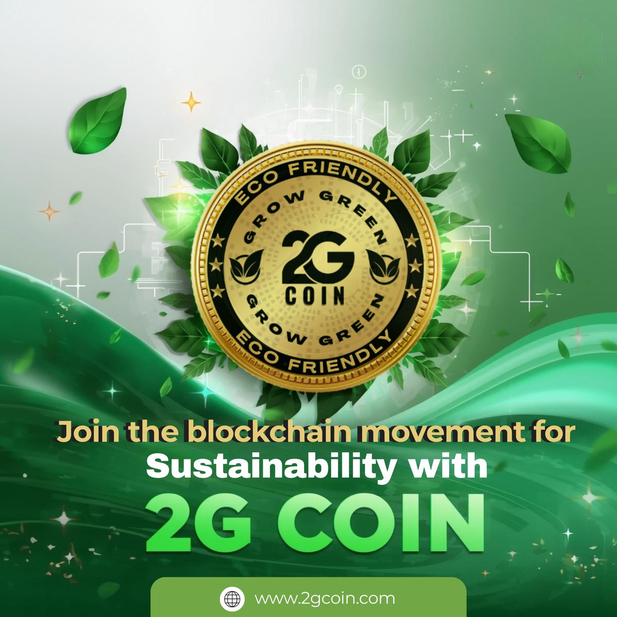 Join the green revolution with 2G COIN! 🌱✨ A blockchain built for sustainability and a better planet. #2GCOIN #2gcoin #BlockchainForGood #BlockchainRevolution #SustainableFuture #GreenCrypto #sustainability_giving