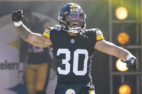 Steeler Nation still feels tense. Let’s switch the vibes up.

If our boys win tomorrow, I’ll gift a new Steelers jersey to a lucky follower. 💯

To enter:

- Follow me <a href="/BWall/">B-Wall</a>
- RT this post
- Tag a Steelers fan
- Comment your desired player

Winner announced 12/8. ▪️✨

#HereWeGo