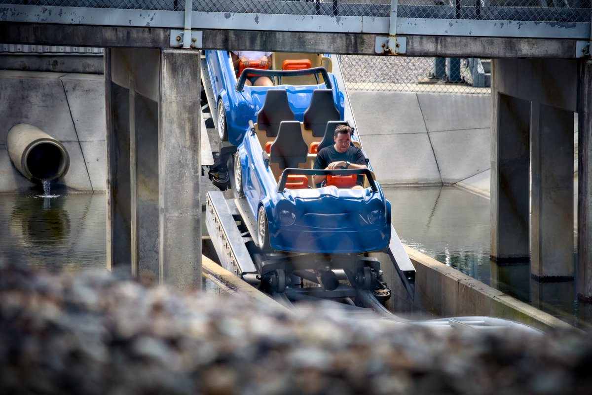 Backlot Stunt Coaster at <a href="/KingsDominionVA/">Kings Dominion</a>. Doesn't seem to get a lot of attention, but I think it's a fun ride.
