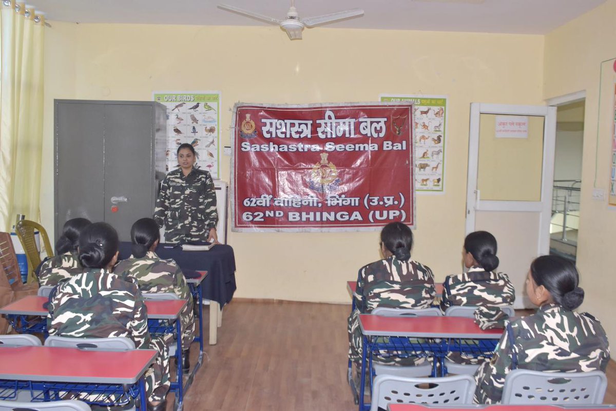 62BnSSB_INDIA's tweet image. दिनांक 06 नवम्बर 2025 को श्री अमरेंद्र कुमार वरुण, कमान्डेंट 62वीं वाहिनी एसएसबी भिनगा के नेतृत्व में वाहिनी मुख्यालय  में #SexualHarassment से संबंधित जागरूकता कार्यशाला का आयोजन किया गया। #bharatkeveer @SSB_INDIA @SectorSsb @SSBFTRLUCKNOW